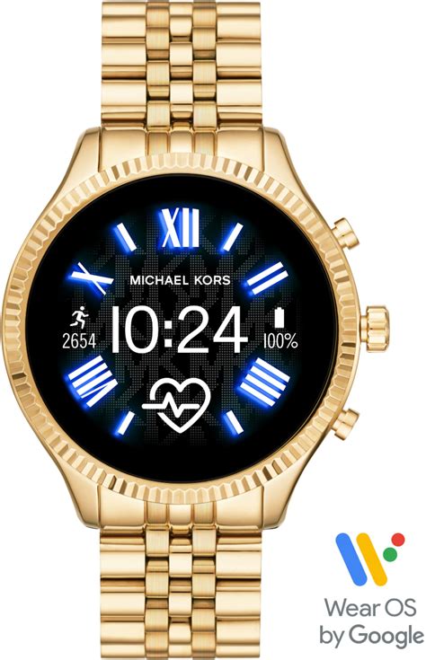 michael kors smartwatch lexington gen 5|Gen 5 Lexington Gold.